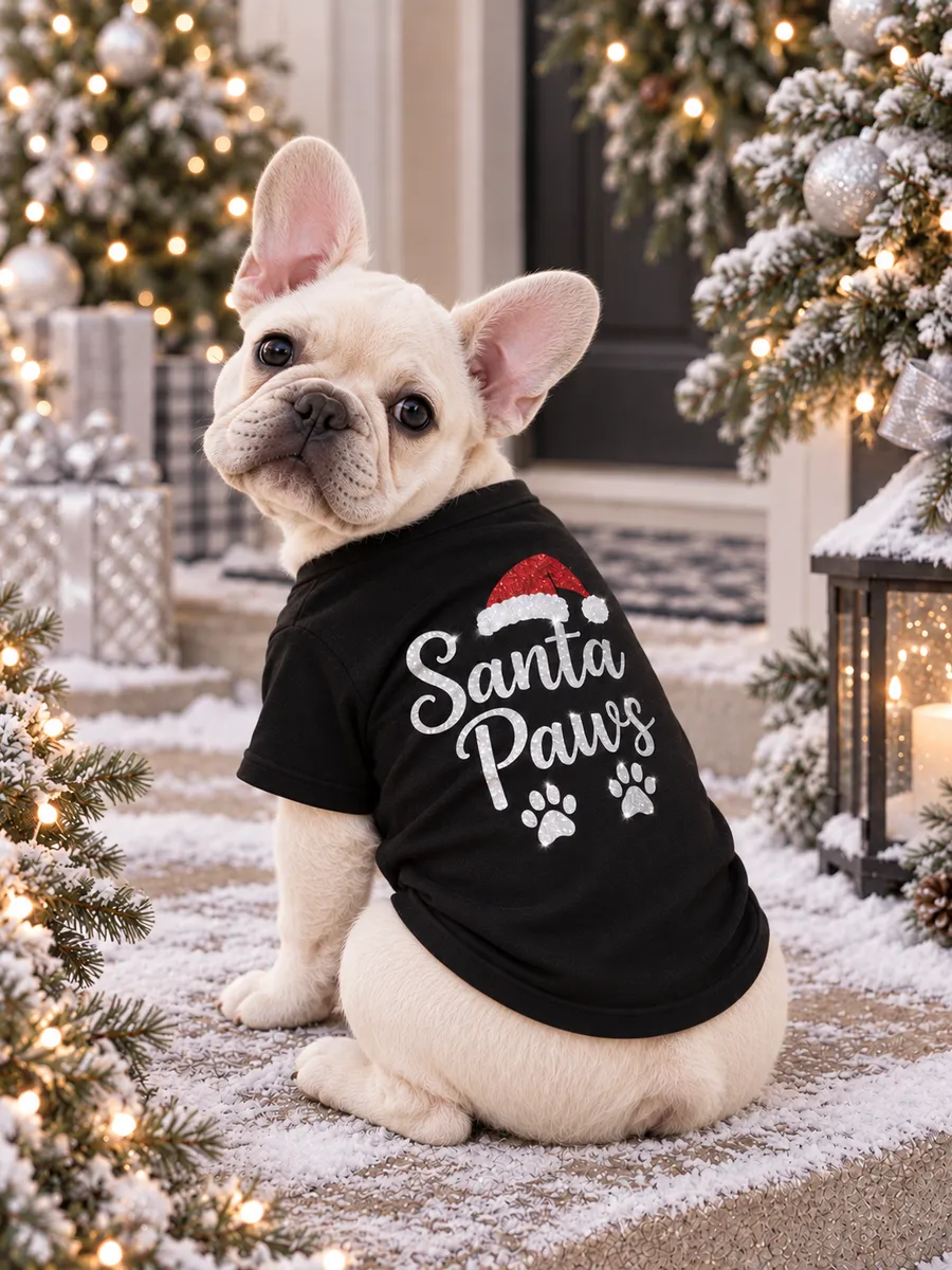 Lightweight Holiday Pet T-Shirt